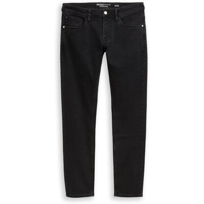 TOM TAILOR DENIM Herren TTPIERS SLIM Jeans, schwarz, Uni, Gr. 34/34 TOM TAILOR DENIM Herren TTPIERS SLIM Jeans, schwarz, Uni, Gr. 34/34