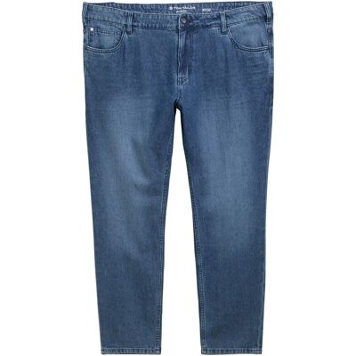 TOM TAILOR Herren Plus Size - TTPLUS REGULAR Jeans, blau, Uni, Gr. 48/32 TOM TAILOR Herren Plus Size - TTPLUS REGULAR Jeans, blau, Uni, Gr. 48/32