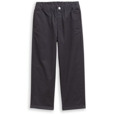 TOM TAILOR Jungen Loose Fit Chino Hose, grau, Uni, Gr. 98 TOM TAILOR Jungen Loose Fit Chino Hose, grau, Uni, Gr. 98
