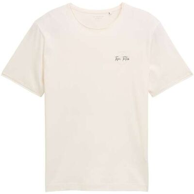 TOM TAILOR Herren T-Shirt mit Print, braun, Uni, Gr. XXL TOM TAILOR Herren T-Shirt mit Print, braun, Uni, Gr. XXL
