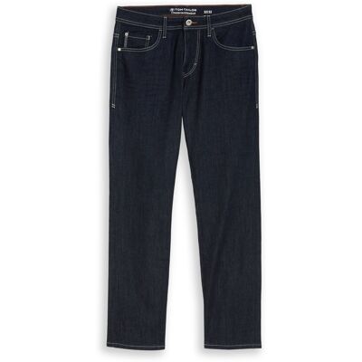 TOM TAILOR Herren TTMARVIN STRAIGHT Jeans, blau, Uni, Gr. 32/32 TOM TAILOR Herren TTMARVIN STRAIGHT Jeans, blau, Uni, Gr. 32/32