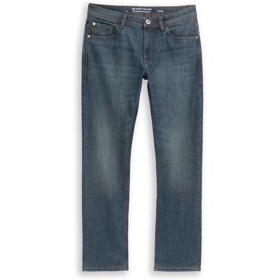 TOM TAILOR Herren TTMARVIN STRAIGHT Jeans, blau, Uni, Gr. 38/30 TOM TAILOR Herren TTMARVIN STRAIGHT Jeans, blau, Uni, Gr. 38/30