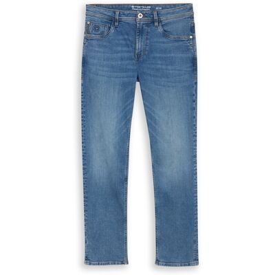 TOM TAILOR Herren TTMARVIN STRAIGHT Jeans mit Superstretch, blau, Uni, Gr. 29/32 TOM TAILOR Herren TTMARVIN STRAIGHT Jeans mit Superstretch, blau, Uni, Gr. 29/32