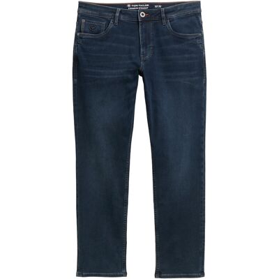 TOM TAILOR Herren TTMARVIN STRAIGHT Jeans mit Superstretch, blau, Uni, Gr. 34/30 TOM TAILOR Herren TTMARVIN STRAIGHT Jeans mit Superstretch, blau, Uni, Gr. 34/30