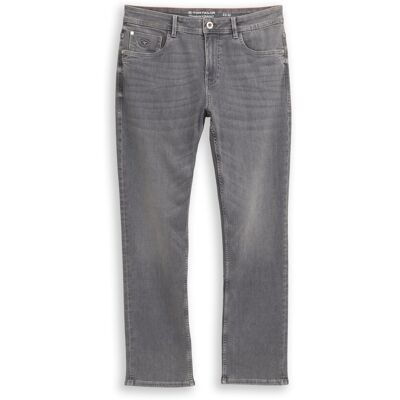 TOM TAILOR Herren TTMARVIN STRAIGHT Jeans mit Superstretch, grau, Uni, Gr. 29/32 TOM TAILOR Herren TTMARVIN STRAIGHT Jeans mit Superstretch, grau, Uni, Gr. 29/32