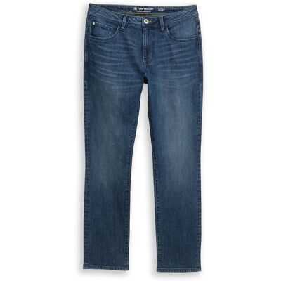 TOM TAILOR Herren TTJOSH REGULAR SLIM Jeans, blau, Uni, Gr. 38/32 TOM TAILOR Herren TTJOSH REGULAR SLIM Jeans, blau, Uni, Gr. 38/32