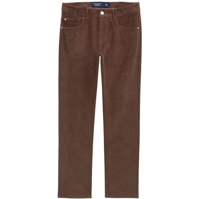 TOM TAILOR Herren TTMARVIN STRAIGHT Cordhose, braun, Uni, Gr. 32/32 TOM TAILOR Herren TTMARVIN STRAIGHT Cordhose, braun, Uni, Gr. 32/32