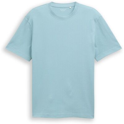 TOM TAILOR Herren T-Shirt mit Waffelstruktur, grün, Uni, Gr. XXXL TOM TAILOR Herren T-Shirt mit Waffelstruktur, grün, Uni, Gr. XXXL