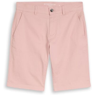 TOM TAILOR Herren TTSLIM Chino Shorts, rosa, Uni, Gr. 34 TOM TAILOR Herren TTSLIM Chino Shorts, rosa, Uni, Gr. 34