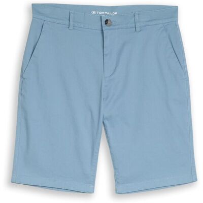 TOM TAILOR Herren TTSLIM Chino Shorts, blau, Uni, Gr. 31 TOM TAILOR Herren TTSLIM Chino Shorts, blau, Uni, Gr. 31