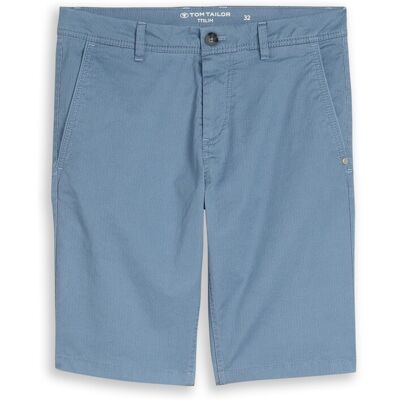 TOM TAILOR Herren TTSLIM Chino Shorts, blau, Uni, Gr. 33 TOM TAILOR Herren TTSLIM Chino Shorts, blau, Uni, Gr. 33