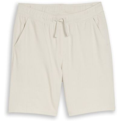 TOM TAILOR Jungen Basic Sweat-Shorts, weiß, Uni, Gr. 140 TOM TAILOR Jungen Basic Sweat-Shorts, weiß, Uni, Gr. 140