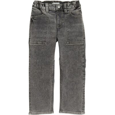 TOM TAILOR Jungen Baggy Jeans, grau, Uni, Gr. 134 TOM TAILOR Jungen Baggy Jeans, grau, Uni, Gr. 134