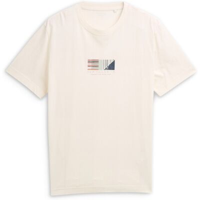 TOM TAILOR Herren T-Shirt mit Print, braun, Uni, Gr. XXXL TOM TAILOR Herren T-Shirt mit Print, braun, Uni, Gr. XXXL