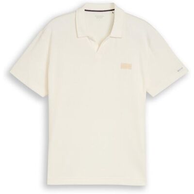 TOM TAILOR Herren Resort Poloshirt im Used-Look, braun, Uni, Gr. L TOM TAILOR Herren Resort Poloshirt im Used-Look, braun, Uni, Gr. L