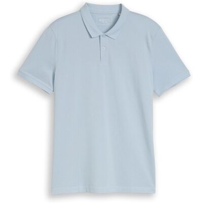 TOM TAILOR DENIM Herren Piqué Poloshirt aus Baumwolle, blau, Uni, Gr. XS TOM TAILOR DENIM Herren Piqué Poloshirt aus Baumwolle, blau, Uni, Gr. XS