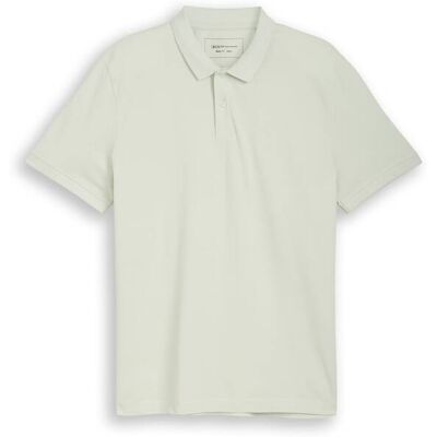 TOM TAILOR DENIM Herren Piqué Poloshirt aus Baumwolle, grün, Uni, Gr. XXL TOM TAILOR DENIM Herren Piqué Poloshirt aus Baumwolle, grün, Uni, Gr. XXL