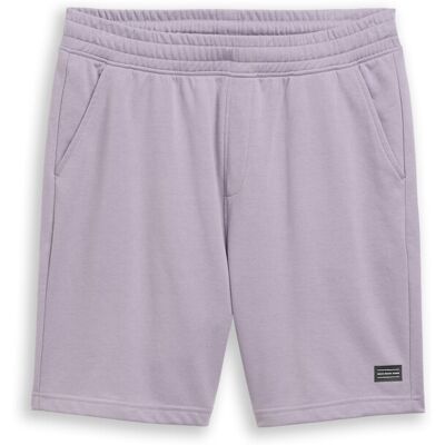 TOM TAILOR DENIM Herren Relaxed Sweat-Shorts, grau, Uni, Gr. L TOM TAILOR DENIM Herren Relaxed Sweat-Shorts, grau, Uni, Gr. L