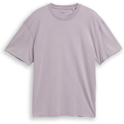 TOM TAILOR DENIM Herren Relaxed Fit T-Shirt aus Baumwolle, grau, Uni, Gr. XXL TOM TAILOR DENIM Herren Relaxed Fit T-Shirt aus Baumwolle, grau, Uni, Gr. XXL