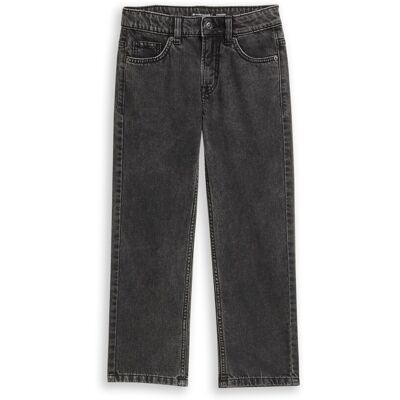 TOM TAILOR Jungen Straight Jeans, grau, Uni, Gr. 140 TOM TAILOR Jungen Straight Jeans, grau, Uni, Gr. 140