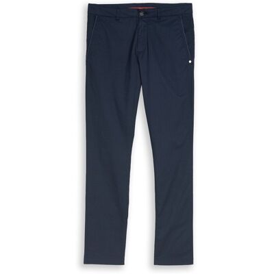 TOM TAILOR Herren TTTRAVIS SLIM Chino Hose, blau, Uni, Gr. 29/32 TOM TAILOR Herren TTTRAVIS SLIM Chino Hose, blau, Uni, Gr. 29/32