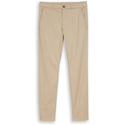 TOM TAILOR Herren TTTRAVIS SLIM Chino Hose, beige, Uni, Gr. 38/32 TOM TAILOR Herren TTTRAVIS SLIM Chino Hose, beige, Uni, Gr. 38/32