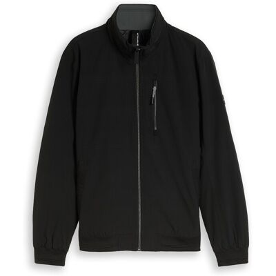 TOM TAILOR Herren Blouson Jacke mit verstaubarer Kapuze, bunt, Uni, Gr. XXL TOM TAILOR Herren Blouson Jacke mit verstaubarer Kapuze, bunt, Uni, Gr. XXL
