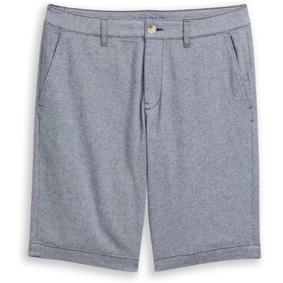 TOM TAILOR Herren Chino Shorts mit Stretch, blau, Meliert, Gr. 30 TOM TAILOR Herren Chino Shorts mit Stretch, blau, Meliert, Gr. 30