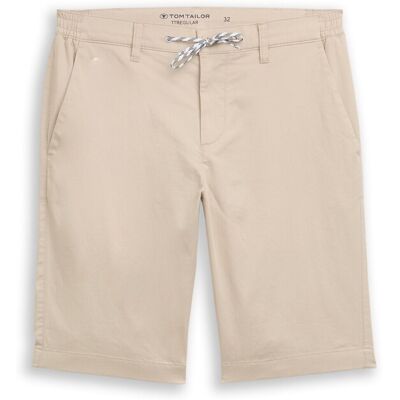 TOM TAILOR Herren Chino Shorts mit Kordelzug, braun, Uni, Gr. 31 TOM TAILOR Herren Chino Shorts mit Kordelzug, braun, Uni, Gr. 31