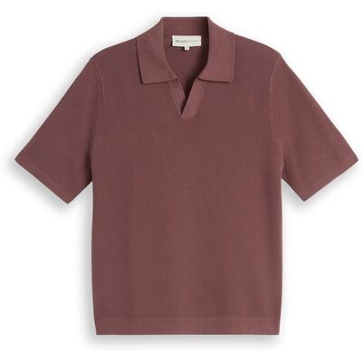 TOM TAILOR DENIM Herren Piqué Strick-Poloshirt aus Baumwolle, bunt, Uni, Gr. XS TOM TAILOR DENIM Herren Piqué Strick-Poloshirt aus Baumwolle, bunt, Uni, Gr. XS