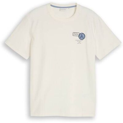 TOM TAILOR Herren T-Shirt mit Stickerei, braun, Uni, Gr. XXXL TOM TAILOR Herren T-Shirt mit Stickerei, braun, Uni, Gr. XXXL