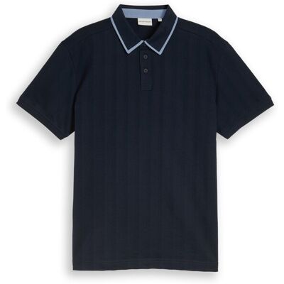 TOM TAILOR Herren Poloshirt aus Baumwolle, blau, Uni, Gr. XXXL TOM TAILOR Herren Poloshirt aus Baumwolle, blau, Uni, Gr. XXXL