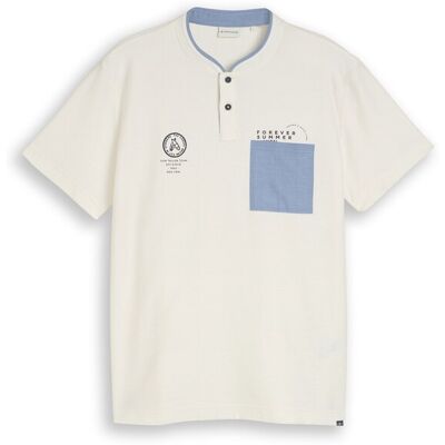 TOM TAILOR Herren Poloshirt mit Brusttasche, braun, Uni, Gr. L TOM TAILOR Herren Poloshirt mit Brusttasche, braun, Uni, Gr. L