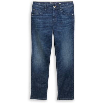 TOM TAILOR Herren TTJOSH REGULAR SLIM Jeans, blau, Uni, Gr. 38/36 TOM TAILOR Herren TTJOSH REGULAR SLIM Jeans, blau, Uni, Gr. 38/36