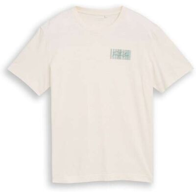 TOM TAILOR Herren T-Shirt mit Logo-Print, braun, Uni, Gr. XXXL TOM TAILOR Herren T-Shirt mit Logo-Print, braun, Uni, Gr. XXXL