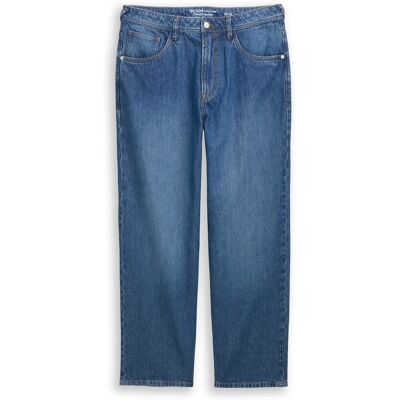 TOM TAILOR DENIM Herren TTELLIOT BAGGY Jeans, blau, Uni, Gr. 31/32 TOM TAILOR DENIM Herren TTELLIOT BAGGY Jeans, blau, Uni, Gr. 31/32