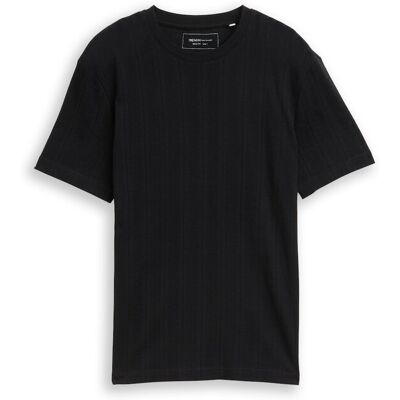 TOM TAILOR DENIM Herren T-Shirt aus Baumwolle, bunt, Uni, Gr. M TOM TAILOR DENIM Herren T-Shirt aus Baumwolle, bunt, Uni, Gr. M