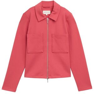 TOM TAILOR Damen Jacke mit Brusttaschen, rot, Uni, Gr. XL TOM TAILOR Damen Jacke mit Brusttaschen, rot, Uni, Gr. XL