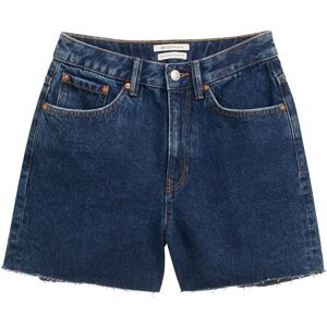 TOM TAILOR DENIM Damen TTLINLEY MOM Jeans Shorts, blau, Uni, Gr. M TOM TAILOR DENIM Damen TTLINLEY MOM Jeans Shorts, blau, Uni, Gr. M