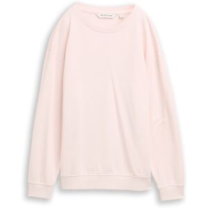 TOM TAILOR Mädchen Oversize Sweatshirt mit Rückenprint, rosa, Uni, Gr. 152 TOM TAILOR Mädchen Oversize Sweatshirt mit Rückenprint, rosa, Uni, Gr. 152