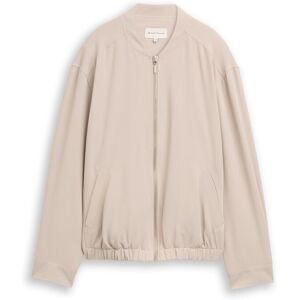 TOM TAILOR Damen Loose Fit Blouson Jacke, grau, Uni, Gr. 36 TOM TAILOR Damen Loose Fit Blouson Jacke, grau, Uni, Gr. 36