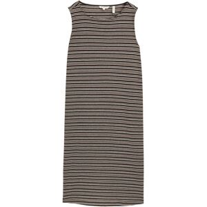 TOM TAILOR Damen Jacquard Kleid, schwarz, Gestreift, Gr. 36 TOM TAILOR Damen Jacquard Kleid, schwarz, Gestreift, Gr. 36