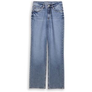TOM TAILOR DENIM Damen TTELIN STRAIGHT Jeans, blau, Uni, Gr. 27/32 TOM TAILOR DENIM Damen TTELIN STRAIGHT Jeans, blau, Uni, Gr. 27/32