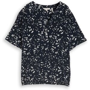 TOM TAILOR Damen Bluse mit Muster, blau, Gepunktet, Gr. 36 TOM TAILOR Damen Bluse mit Muster, blau, Gepunktet, Gr. 36