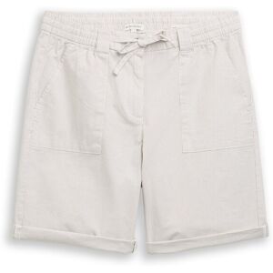 TOM TAILOR Damen Chino Bermuda Shorts mit Kordelzug, grün, Gestreift, Gr. 40 TOM TAILOR Damen Chino Bermuda Shorts mit Kordelzug, grün, Gestreift, Gr. 40