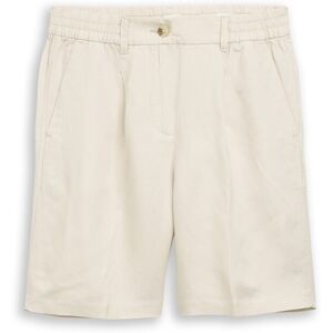 TOM TAILOR Damen Loose Fit Bermuda Shorts mit Leinenanteil, braun, Uni, Gr. 36 TOM TAILOR Damen Loose Fit Bermuda Shorts mit Leinenanteil, braun, Uni, Gr. 36