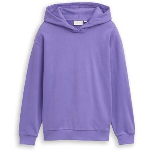 TOM TAILOR Mädchen Oversize Hoodie Sweatshirt mit Rückenprint, lila, Uni, Gr. 140 TOM TAILOR Mädchen Oversize Hoodie Sweatshirt mit Rückenprint, lila, Uni, Gr. 140