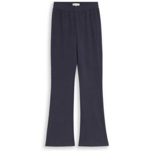 TOM TAILOR Mädchen Flared Leggings, blau, Uni, Gr. 140 TOM TAILOR Mädchen Flared Leggings, blau, Uni, Gr. 140