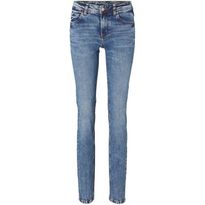 TOM TAILOR Damen TTALEXA STRAIGHT Jeans, blau, Uni, Gr. 34/34 TOM TAILOR Damen TTALEXA STRAIGHT Jeans, blau, Uni, Gr. 34/34