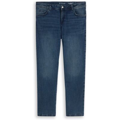 TOM TAILOR Damen TTALEXA STRAIGHT Jeans, blau, Uni, Gr. 36/30 TOM TAILOR Damen TTALEXA STRAIGHT Jeans, blau, Uni, Gr. 36/30